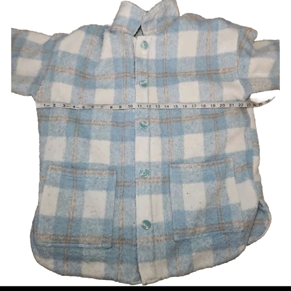 L* Space Womens Warm Seaside Shacket in Poolside & Cream S - Picture 11 of 13